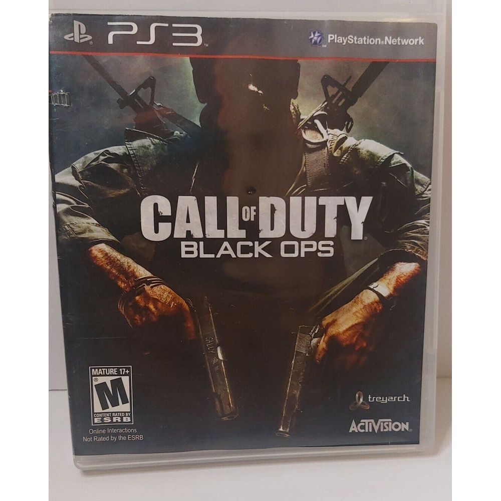 CALL Of DUTY- BLACK OPS MATURE 17+ PS3 (Sony PlayStation 3 Rated E10#10B8